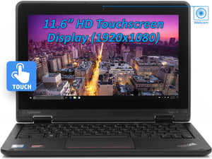 Lenovo ThinkPad Yoga 11e Laptop, 11.6" IPS HD Touch, i3-7100U 2.4GHz, 8GB RAM, 512GB SSD, Win10Pro