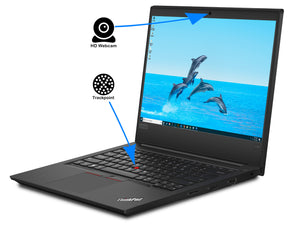 Lenovo ThinkPad E495, 14" FHD, Ryzen 5 3500U, 32GB RAM, 512GB SSD, Windows 10Pro
