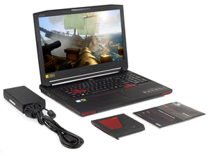 Acer 17, 17" FHD, i7-6700HQ, 64GB RAM, 2TB SSD +2TB HDD, GTX 1070, Win10P
