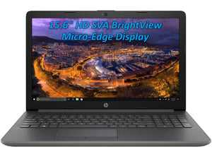 Refurbished HP 15.6" HD Laptop, i7-8550U, 16GB RAM, 256GB NVMe + 1TB HDD, Windows 10 Pro