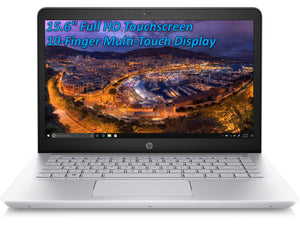HP Pavilion 15t Laptop, 15.6" FHD IPS Touch, i5-8250U, 16GB RAM, 128GB SSD+1TB HDD, Win10Pro