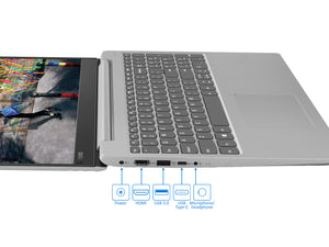 Lenovo IdeaPad 330S 15.6" HD Laptop, Ryzen 7 2700U, 12GB RAM, 512GB SSD+1TB HDD, Win10Pro