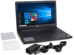 Dell Inspiron 3567 15" Laptop, i5-7200U, 8GB RAM, 128GB SSD, DVDRW, Win 10 Pro