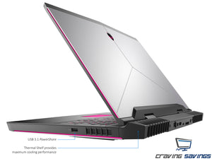Dell Alienware Laptop, i7-8750H, 16GB DDR4, 1TB SSD + 1TB HDD, GTX1060, W10P